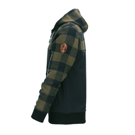 Bluza outdoorowa Lumbershell Jacket - Black/Olive