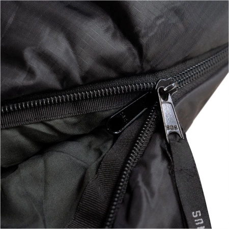 Śpiwór Alpinus - Classic 1050 - czarno-pomarańczowy dla praworęcznych