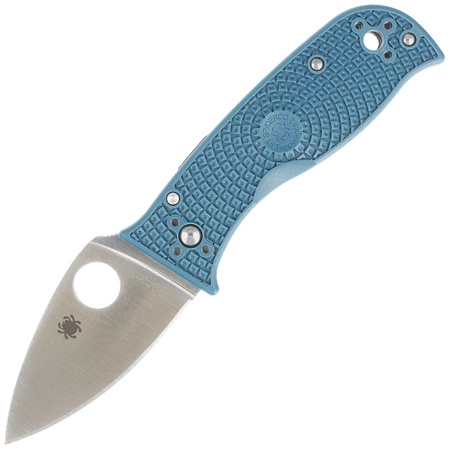 Nóż składany Spyderco Lil' Temperance 3 Lightweight Blue FRN, Satin K390 Plain (C69PBL3K390)