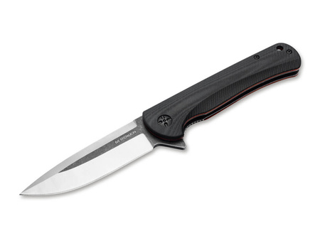 Böker Magnum - Nóż Mobius Black G10, Two-Tone Finish 440A (01MB726)