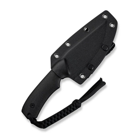 Nóż CIVIVI Gander Black Canvas Micarta, Black Stonewashed 14C28N by Matt Gentry (C24058B-2)