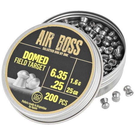 Apolo - Śrut Air Boss Domed Field Target 6.35 mm, 200 szt. 1.60g/25.0gr (30206)