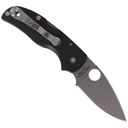 Nóż składany Spyderco Native 5 G-10 Black Plain (C41GP5)