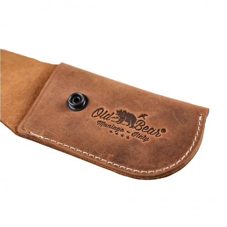 Etui skórzane na nóż Antonini Old Bear Leather Sheath L 145 mm - brown