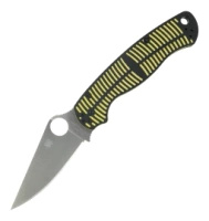 Nóż składany Spyderco Para Military 2 Yellow / Black G10, Satin MagnaCut (C81GBKYLMCP2)
