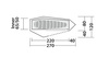 Robens - Namiot turystyczny Arrow Head 1 - niebieski