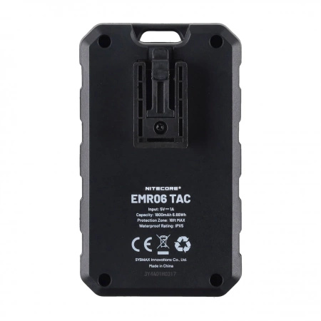 Odstraszacz komarów Nitecore EMR06TAC czarny