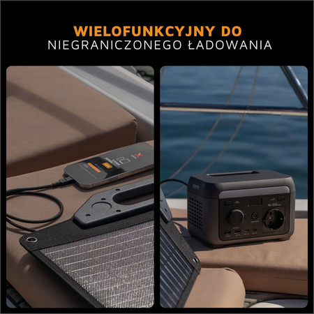 XTORM Składany Panel Fotowoltaiczny 60W (USB- A / USB-C) XP2SW060