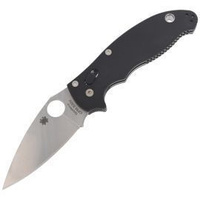 Nóż składany Spyderco Manix 2 G-10 Black Plain - C101GP2