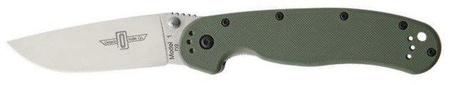 Nóż Ontario Rat 1 Folder Silver Blade O8848FG - Zielony