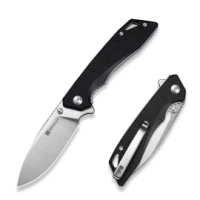 Nóż składany Sencut Stratex Black G10, Satin 9Cr18MoV (S25055-1)