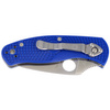 Nóż składany Spyderco Persistence Blue FRN, Satin CPM S35VN (C136PBL)