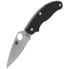Nóż składany Spyderco UK Penknife FRN Black Leaf Shape Plain - C94PBK