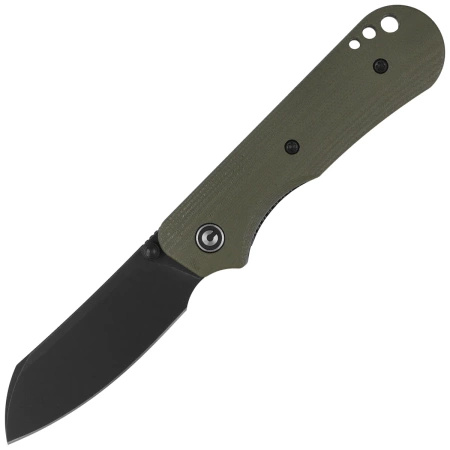 Nóż składany Civivi Crabby OD Green G10, Black Stonewashed 14C28N by Ken Onion Jr. (C24055-1)