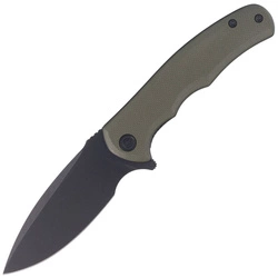Nóż Civivi Knife Mini Praxis Green G10, Black Stonewash D2 (C18026C-1)