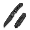 Nóż składany Civivi Pragma Prime Black Aluminium, Black Stonewashed 14C28N (C24067-1)