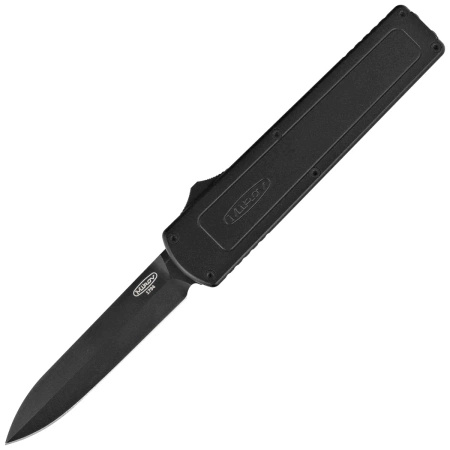 Nóż automatyczny Mikov Raptor Black Aluminium, Black D2 (V2411047)