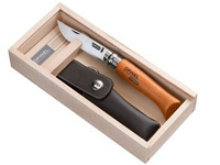 Nóż Opinel 8 Carbon z Etui
