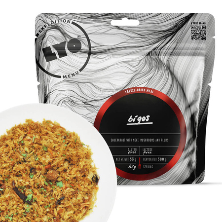 LYOFOOD Expedition - Racja żywnościowa liofilizowana - Tradycyjny Polski Bigos 500g
