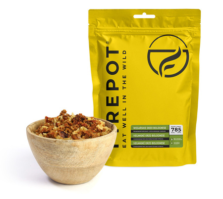 Firepot - Liofilizat Danie Orzo Bolognese wegańskie XL, 690g /785kcal