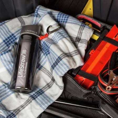 Butelka z filtrem do wody z 2-stopniową filtracją LifeStraw Go 0.65L - Alpine Green