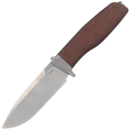 Nóż LionSteel Acha Natural Burlap Micarta, Satin Niolox by Molletta (AH BLN)