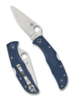 Nóż składany Spyderco Endela Lightweight Cobalt Blue FRN, Satin CPM SPY27 by Sal Glesser(C243PCBL)