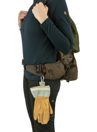 Fjallraven - Torba biodrowa Singi Hip Pack 10 - Dark Olive