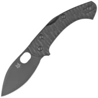 Nóż składany Fox Zero 2.0 Desert Warrior Black FRN, Black Becut (FX-311 B)