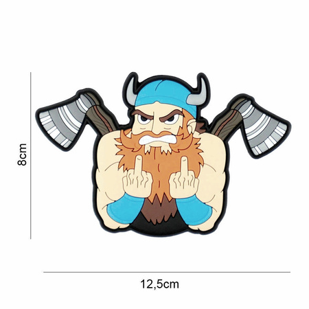 101INC - Naszywka 3D Angry Viking