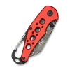Nóż składany Civivi Pragma Red Aluminium, Damascus (C23062B-DS1)