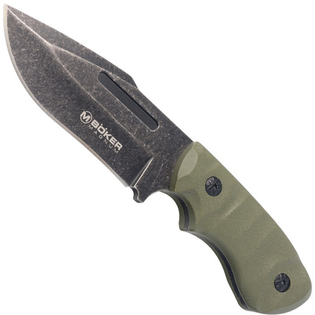 Böker Magnum - Nóż Lil Giant Green G10, Stonewash 440A (02LG113)