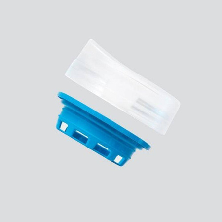 Butelka Hydrapak Recon - 1L - clear/navy/cyan