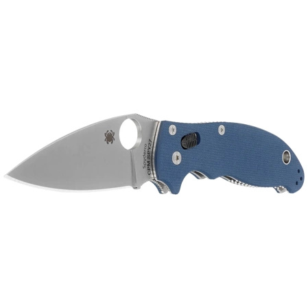 Nóż składany Spyderco Manix 2 Cobalt Blue G10, Satin CPM SPY27 by Eric Glesser (C101GPCBL2)