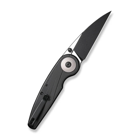 Nóż składany Civivi Starflare Black Aluminium, Black Stonewashed/Satin Nitro-V (C23052-1)