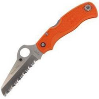 Nóż ratowniczy Spyderco Rescue 79mm Lightweight Orange Spyder - C45SOR