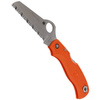 Nóż ratowniczy Spyderco Rescue 79mm Lightweight Orange Spyder - C45SOR