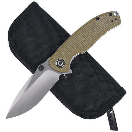 Nóż CIVIVI Pintail Olive Micarta, Satin Finish (C2020B)