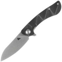 Nóż składany BlackFox Dripper Black canvas Micarta, Stonewashed VG10 (BF-771 MB)
