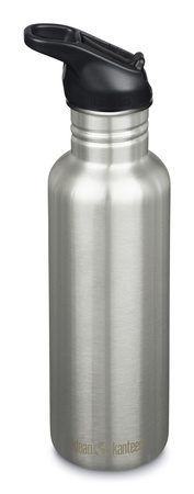 Butelka turystyczna Klean Kanteen Classic (Flip Sport Cap) 800ml Brushed Stainless
