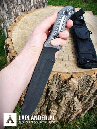 Nóż Schrade - Frontier Drop Point Fixed Blade - Micarta Handle - SCHF37M