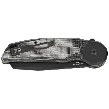 Nóż składany Fox Metamorphosis Black Micarta, Black PVD M390 (FX-556-A2)