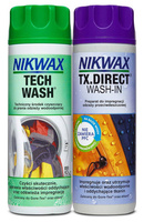 Nikwax - Zestaw do impregnacji - Tech Wash i TX Direct Wash-In 300 ml