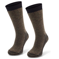 Comodo - Skarpety turystyczne zimowe Trekker TRE10 - khaki