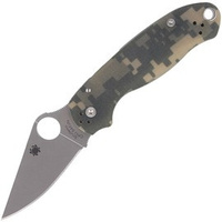 Nóż składany Spyderco Para 3 G-10 Digital Camo Plain - C223GPCMO
