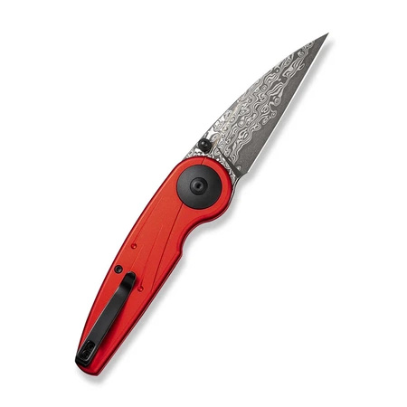 Nóż składany Civivi Starflare Red Aluminium, Damascus (C23052-DS1)