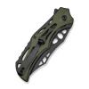 Nóż składany Civivi Biophase Black Aluminium / OD Green G10, Black Stonewashed Nitro-V (C23083C-2)