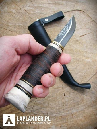 Nóż Lappi Leather 75 - Ręcznie robiony
