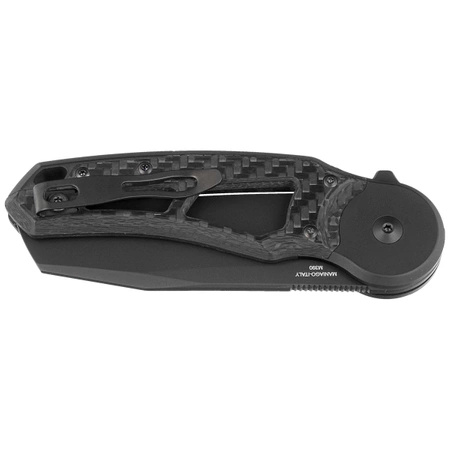 Nóż składany Fox Metamorphosis Black Carbon Fiber, Black PVD M390 (FX-556-A4)