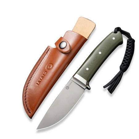 Nóż Civivi Cloud Peak OD Green G10, Satin Nitro-V (C23044-2)